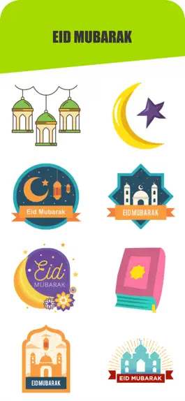 Game screenshot Eid Mubarak Stickers ! apk