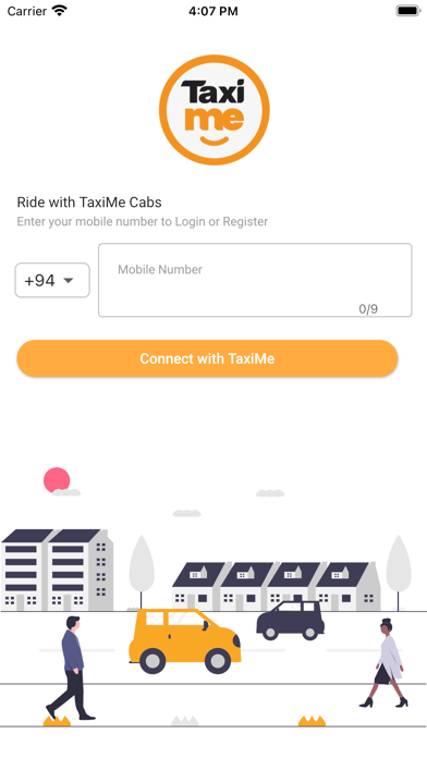 TaxiMe Sri Lanka Screenshot