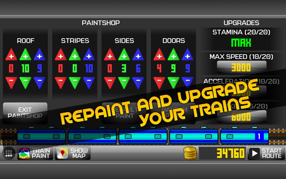 #3. Subway Train Simulator 2D (macOS) 由: Daniel Viktorin