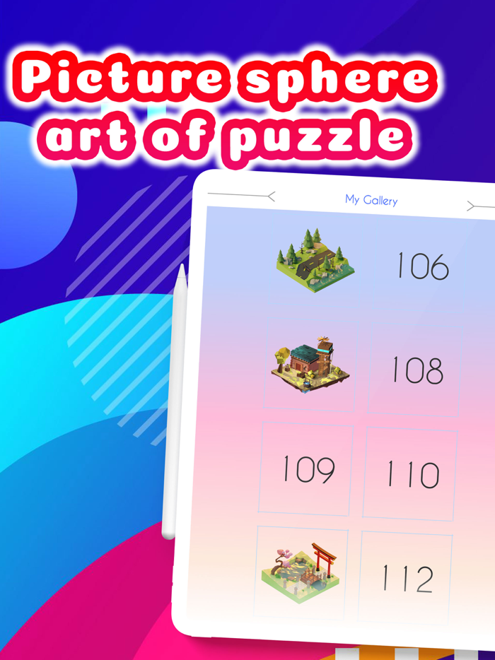 Picture sphere - art of puzzle