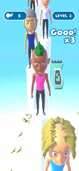Game screenshot Hair Clipper Rush hack