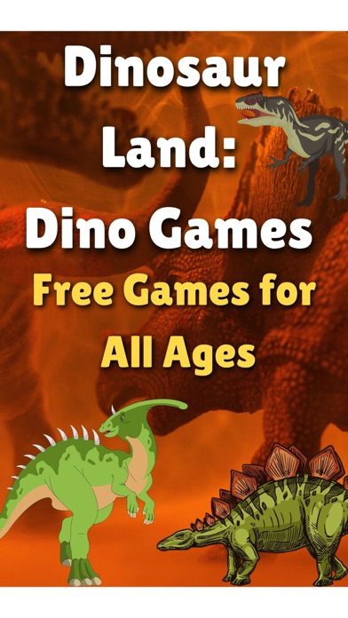 How to cancel & delete Dinosaur Land: game for little kid 6 year old free from iphone & ipad 1