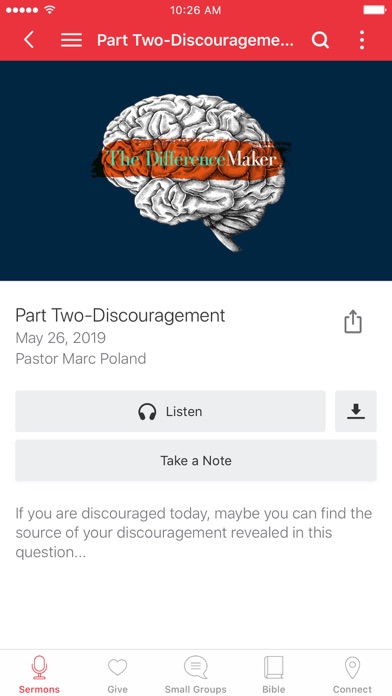 The Discover Church Screenshot