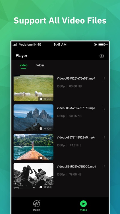 Video Player : MP3 Player