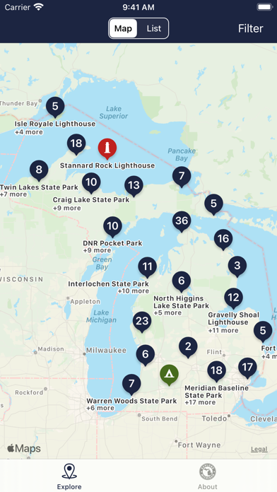 Explore Michigan Screenshot