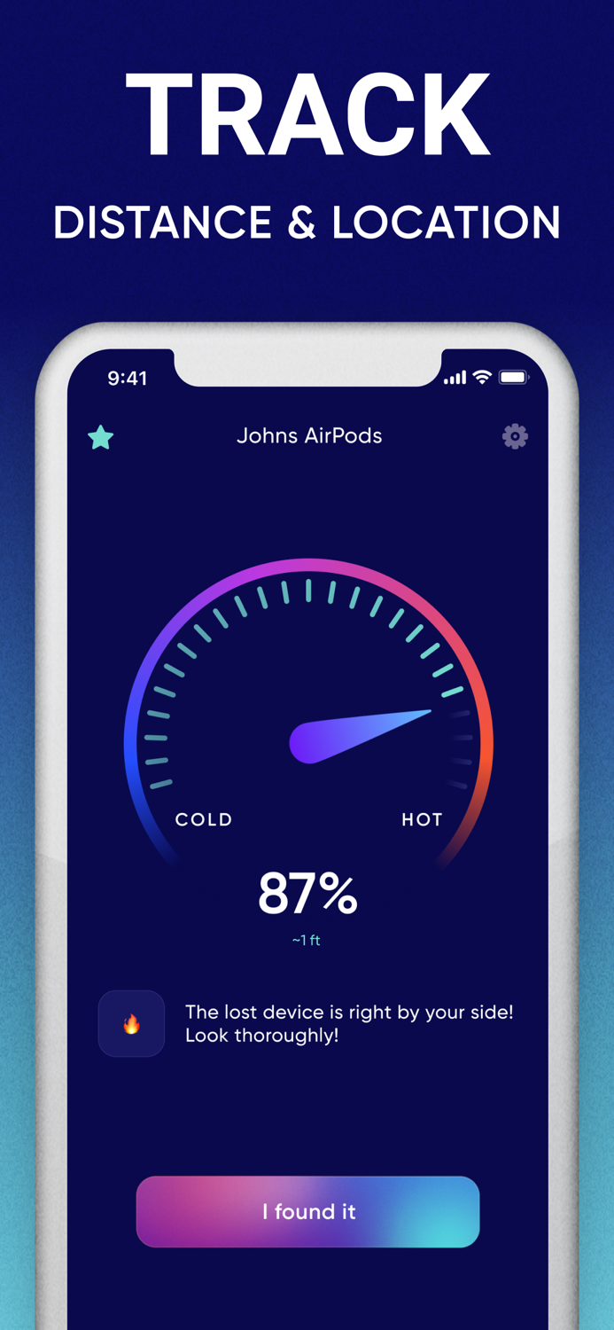 Find my pod・Air Device Tracker