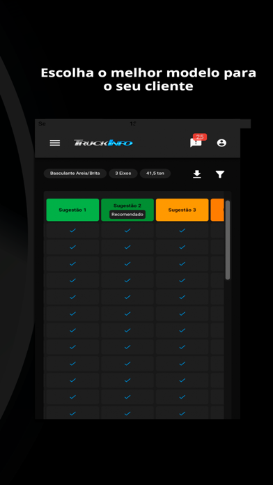 TruckInfo Screenshot