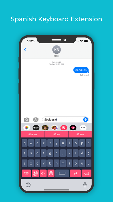 Spanish Keyboard : Translator Screenshot