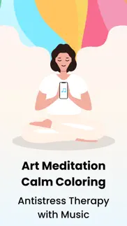 art meditation: calm coloring iphone screenshot 1