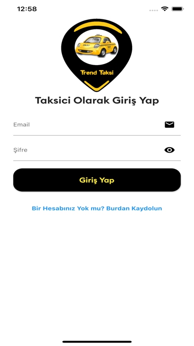 Trend Taksi Sürücü Modülü Screenshot