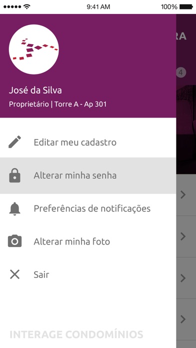 Interage Condomínios Screenshot