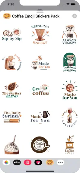 Game screenshot Coffee Puns Coffe Emojis mod apk