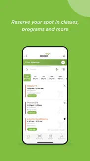 acac fitness & wellness app iphone screenshot 4