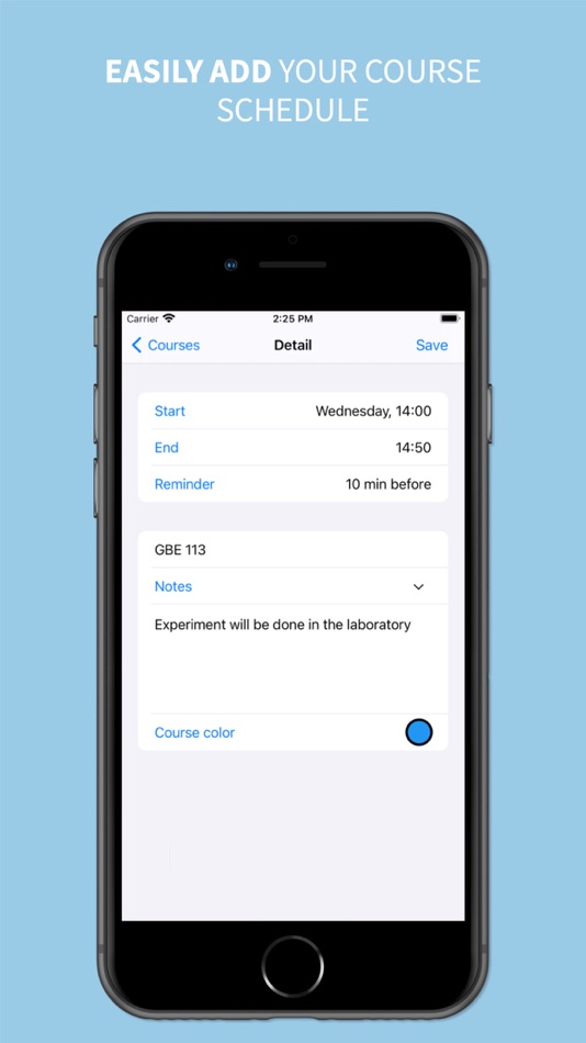 #2. Class Hours - Timetable (iOS) بواسطة: Bulent Colak