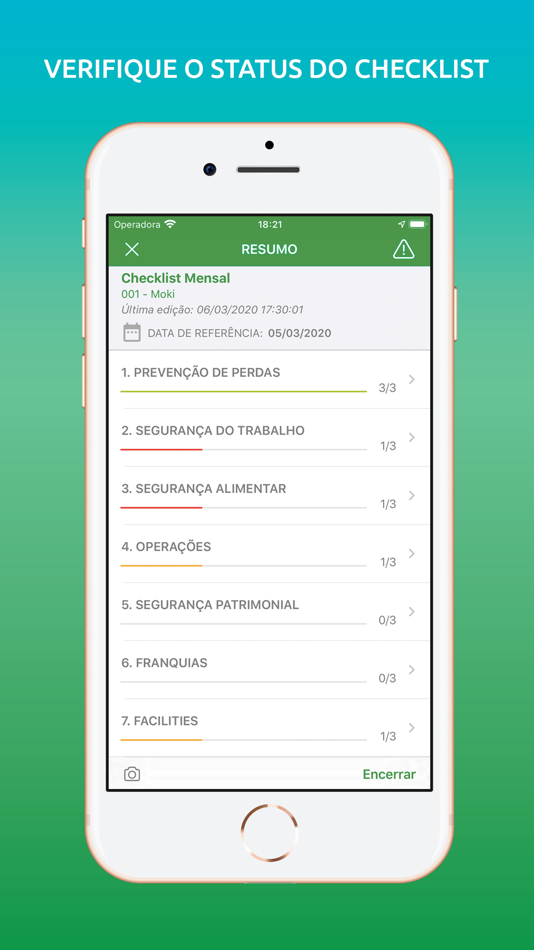 #5. Moki Checklist (iOS) 由: CallNet