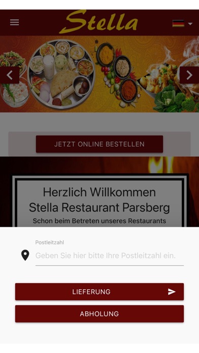 Stella Restaurant Screenshot