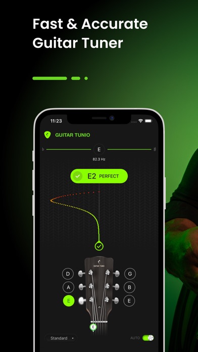 Guitar Tuner - GuitarTunio Screenshot