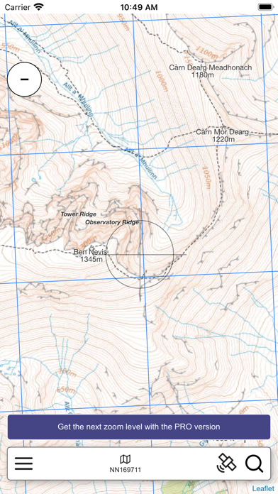 Screenshot #3 pour Ben Nevis, West Scotland Map