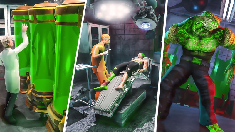 Lizard Man: The Horror Game 3D screenshot 1