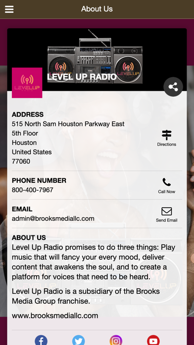 Level Up Radio Screenshot