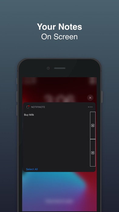 Screenshot #2 pour NotifiNote: Notification Notes