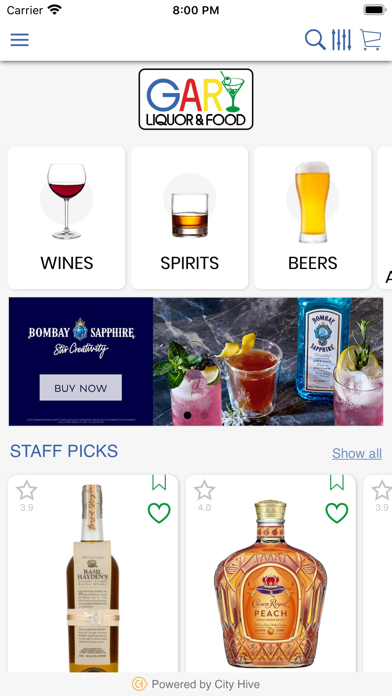 Gary Liquor and Food Screenshot