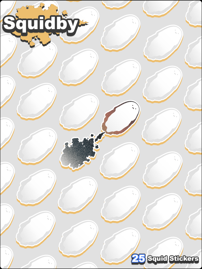 Squidby - Squid Stickers