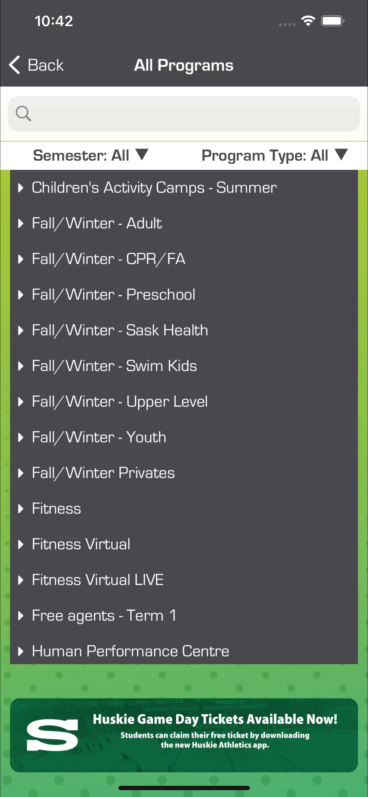 USask Rec