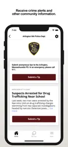 Arlington MA PD screenshot #1 for iPhone