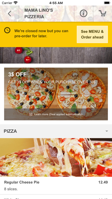 MamaLinosPizza Screenshot