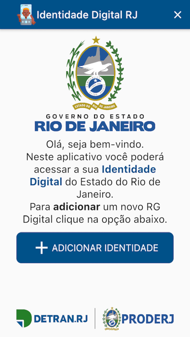 Identidade Digital RJ Screenshot