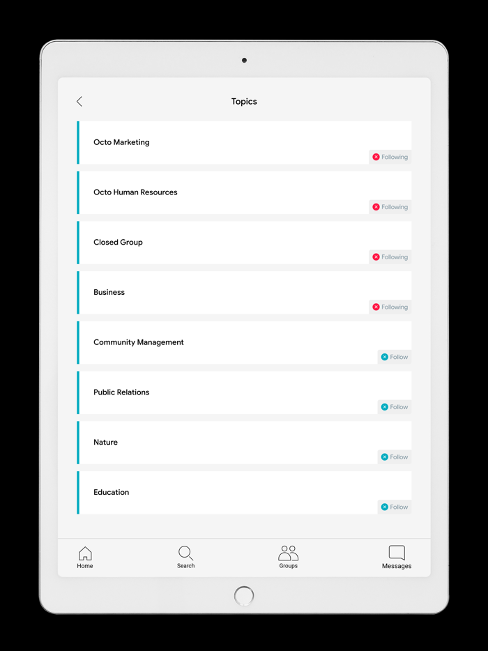 Octo - Community Management