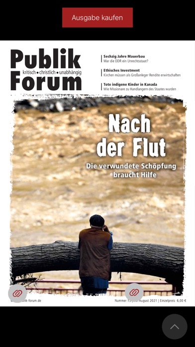 Publik-Forum Kiosk Screenshot