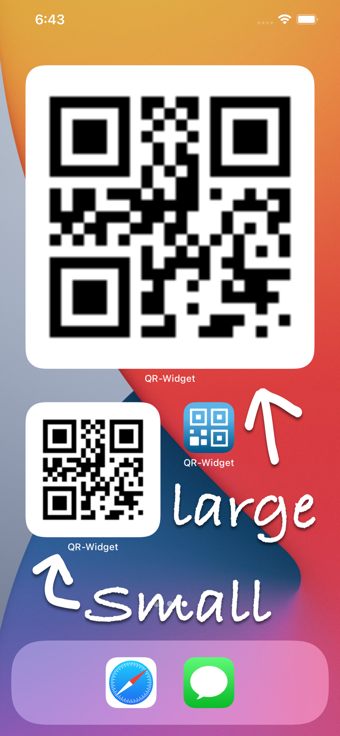 QR-Widget