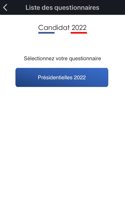 Candidat 2022