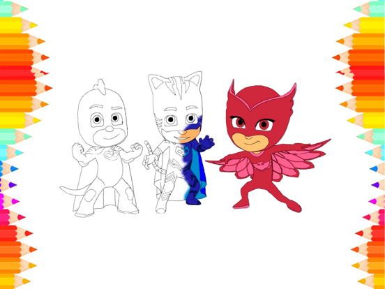 Screenshot #5 pour Mask Coloring Book