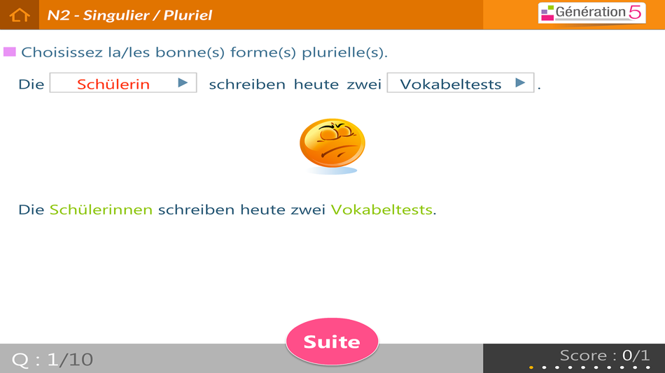 #2. Mémo Allemand A1-A2 (iOS) Podle: Génération 5