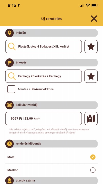 City-Taxi Budapest screenshot-3