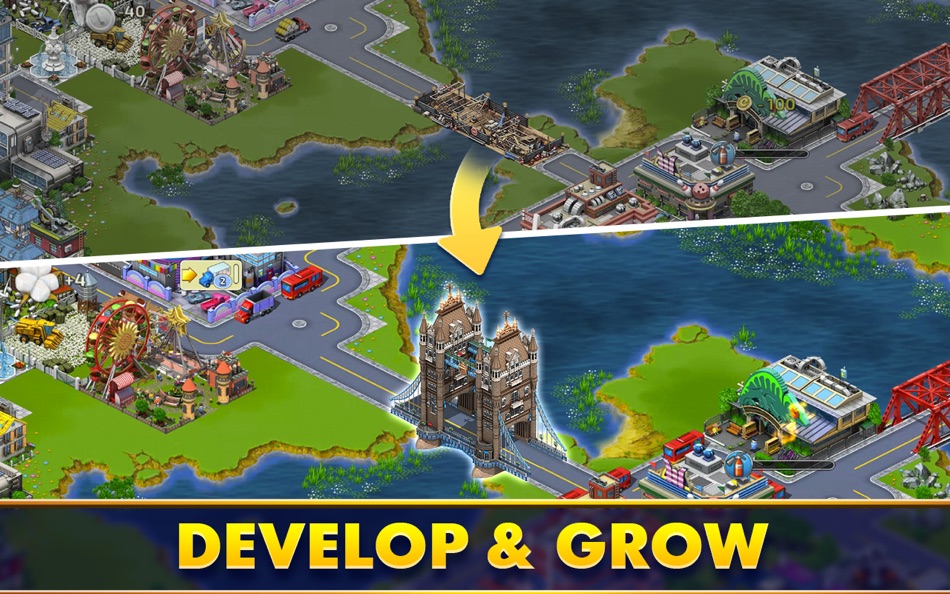 #2. Mayor Match: Build a Town Game (macOS) 由: G5 Entertainment AB
