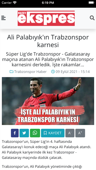 Kuzey Ekspres Gazetesi Screenshot