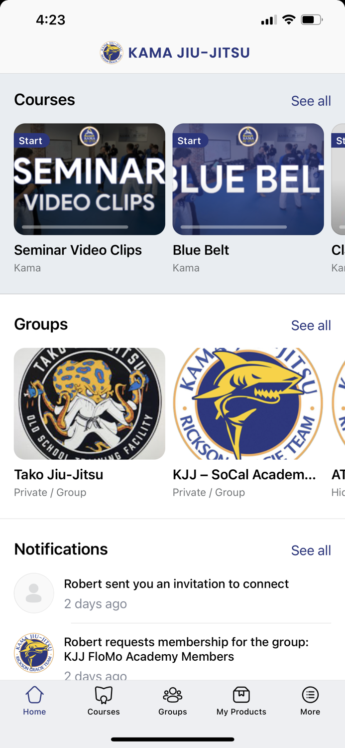 Kama Jiu-Jitsu Online