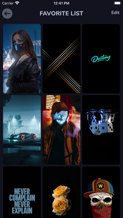 Flow HD Wallpapers for iPhone Screenshot