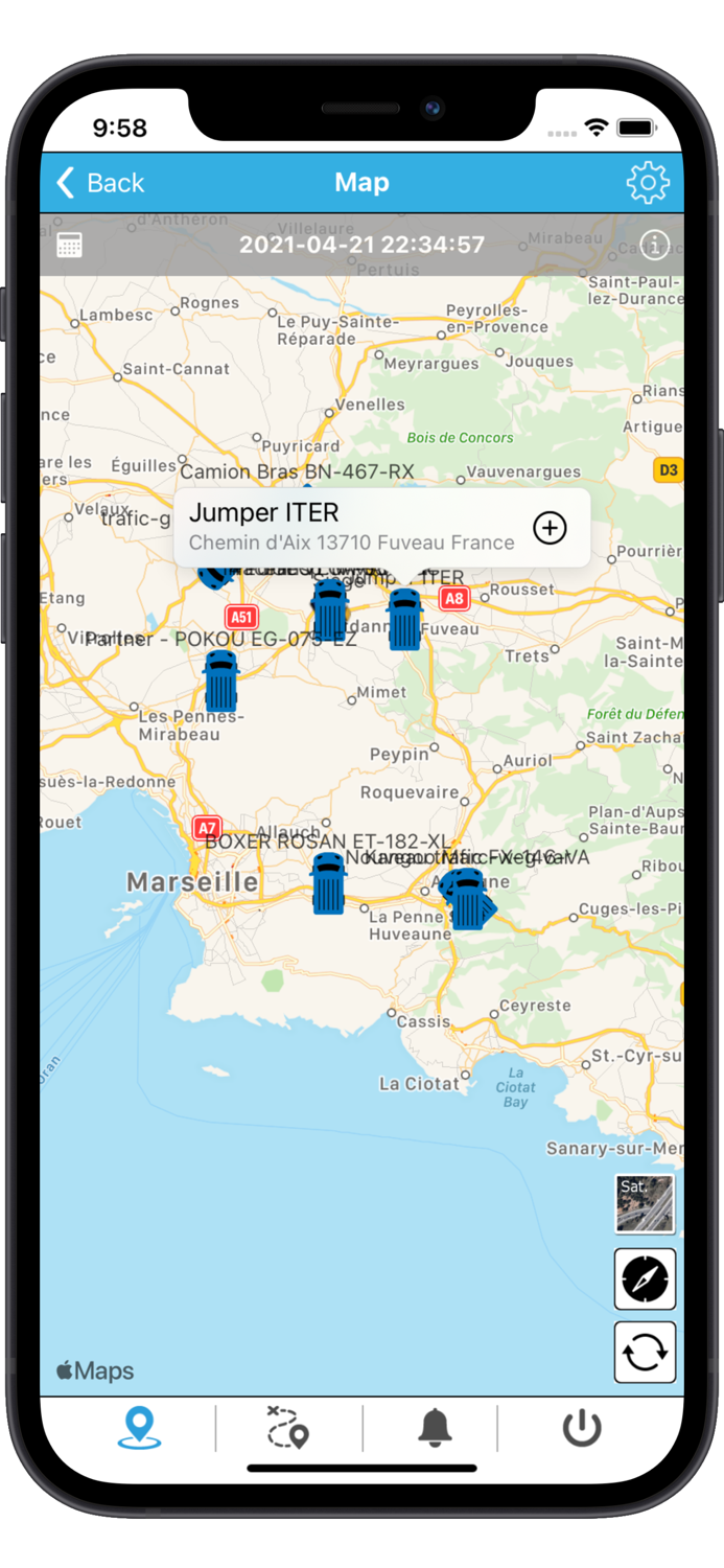 Media-Fleet.fr géolocalisation