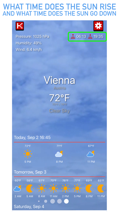 Weather App & Tv Screenshot