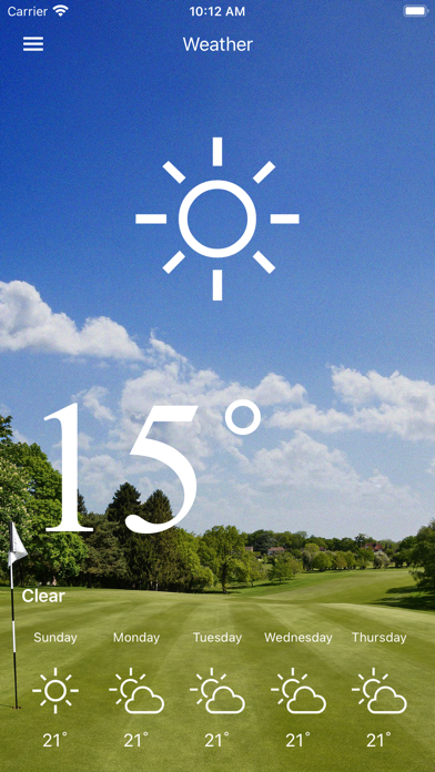 Calcot Park Golf Club Screenshot