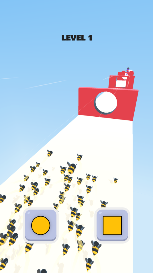 #1. Hive Runner 3D (iOS) 由: Omer Bashir
