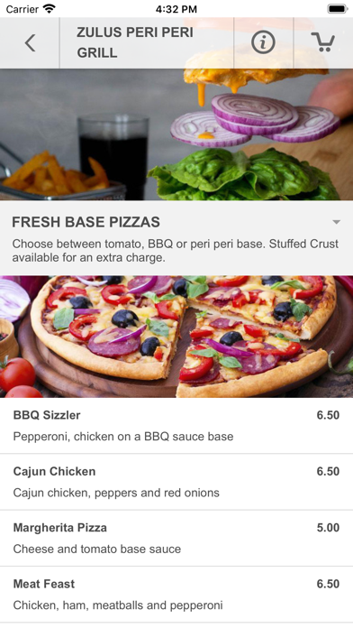 Zulus peri peri Grill Screenshot 3 - AppWisp.com Zulus peri peri Grill Screenshot 3 - AppWisp.com
