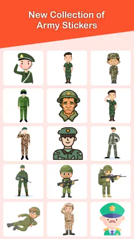 Game screenshot Army Soldiers Emojis apk