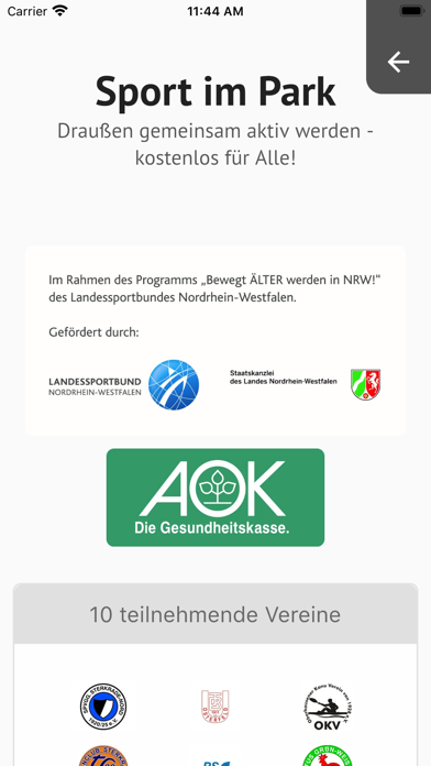 Sport im Park - Krefeld Screenshot