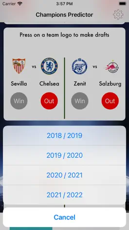 Game screenshot Champions Football Predictor mod apk